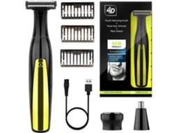 MDUG Men's Beard Dresser Recarregável À Prova D'água Profissional com Lâmina de Malha