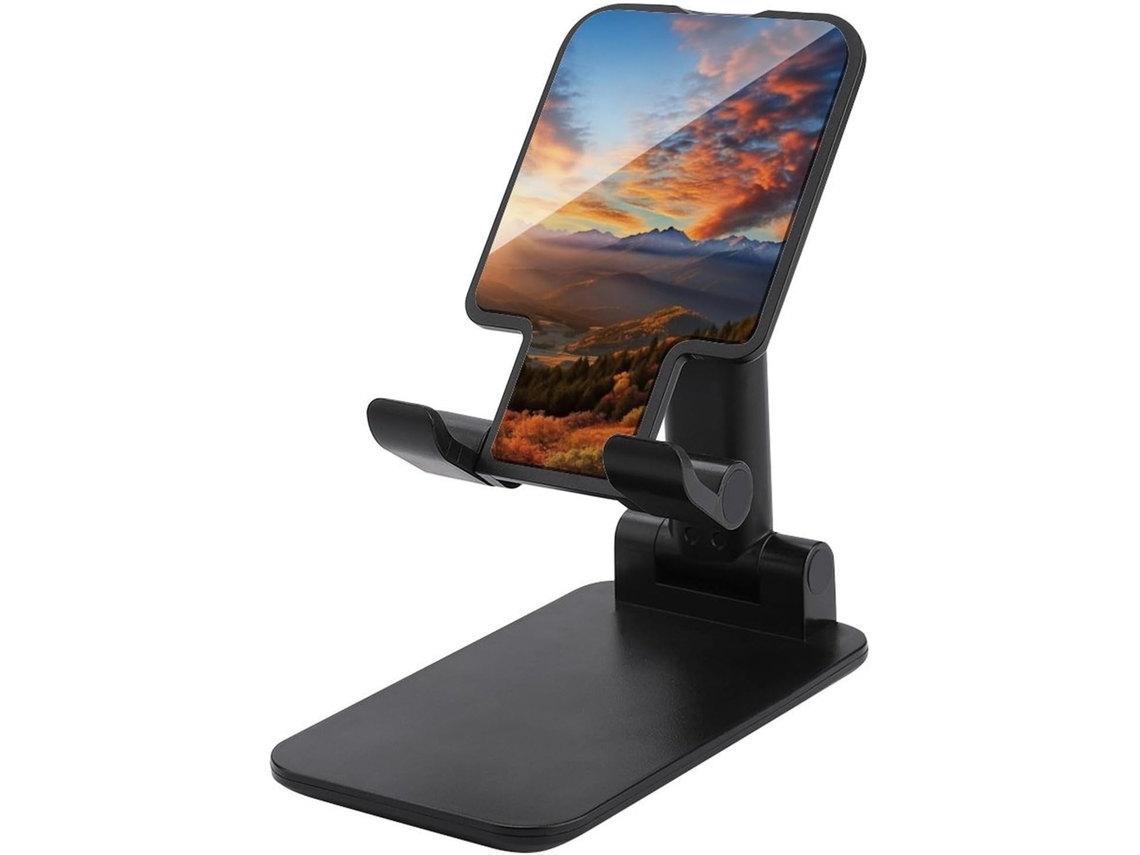 Suporte De Mesa Colorido, Dobrável E Ajustável, Compatível Com Smartphones, Leitores Digitais E Tablets, Ideal Para O
