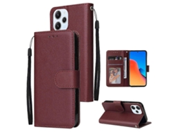 Capa Multifuncional Horizontal De Couro Com Três Compartimentos Para Cartões Para Xiaomi Redmi 12 4g/5g/note 12r
