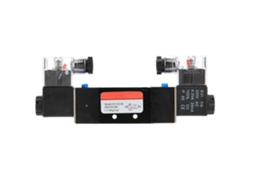 Válvula Eletromagnética De Ar 2 Posições 5 Portas G1/4 4v220-08 Solenoide Ac220v