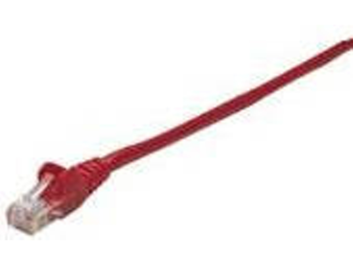 Cabo de Rede INTELLINET (RJ45 - 15 m - Vermelho)