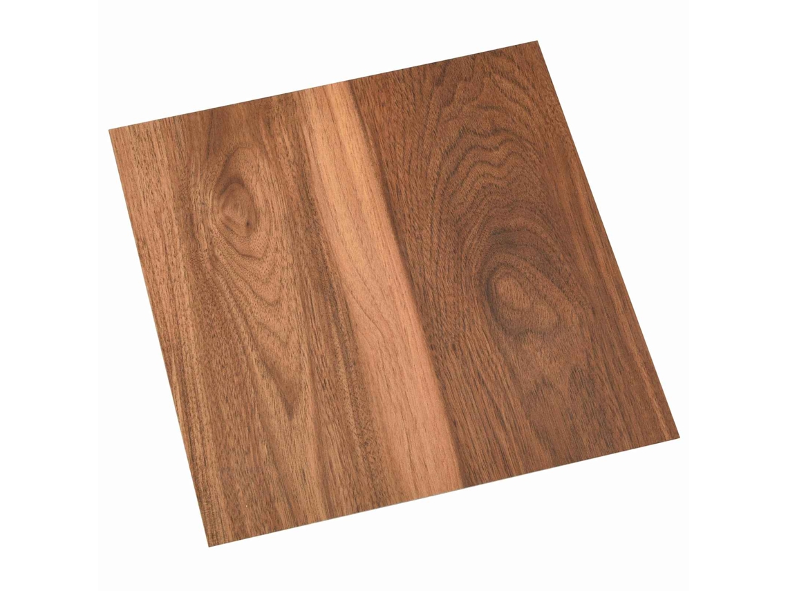 Vidaxl Pranchas De Piso Autoadesivo Cor De Madeira 30,5 X 30,5 Cm