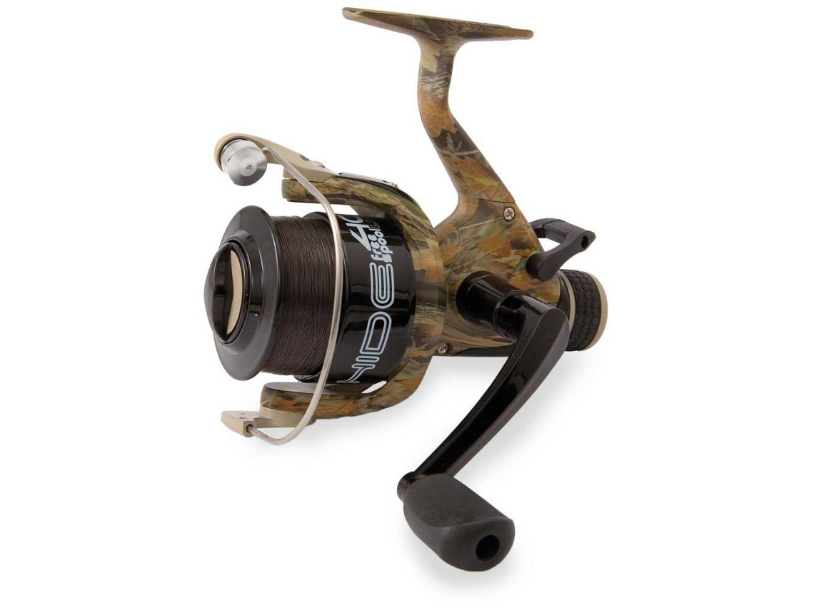 Molinete Carpa Vigor Hide Free Spool Verde 60Lineaeffe