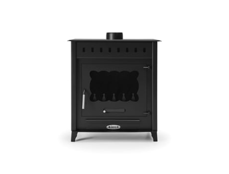 Estufa de Lenha Grande PRENSA STOVE 14,3Kw com Saída Superior