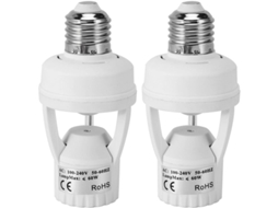Lurelia Interruptor Com Sensor De Movimento Pir, 2 Peças, 220 V, 110220 V, 60 W, 360graus, 2-3,5 M, Para Iluminação Led