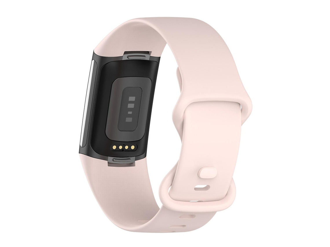 Pulseira de substituição de TPU macio para relógio inteligente Fitbit Charge 5 Ly Ebike (grande)