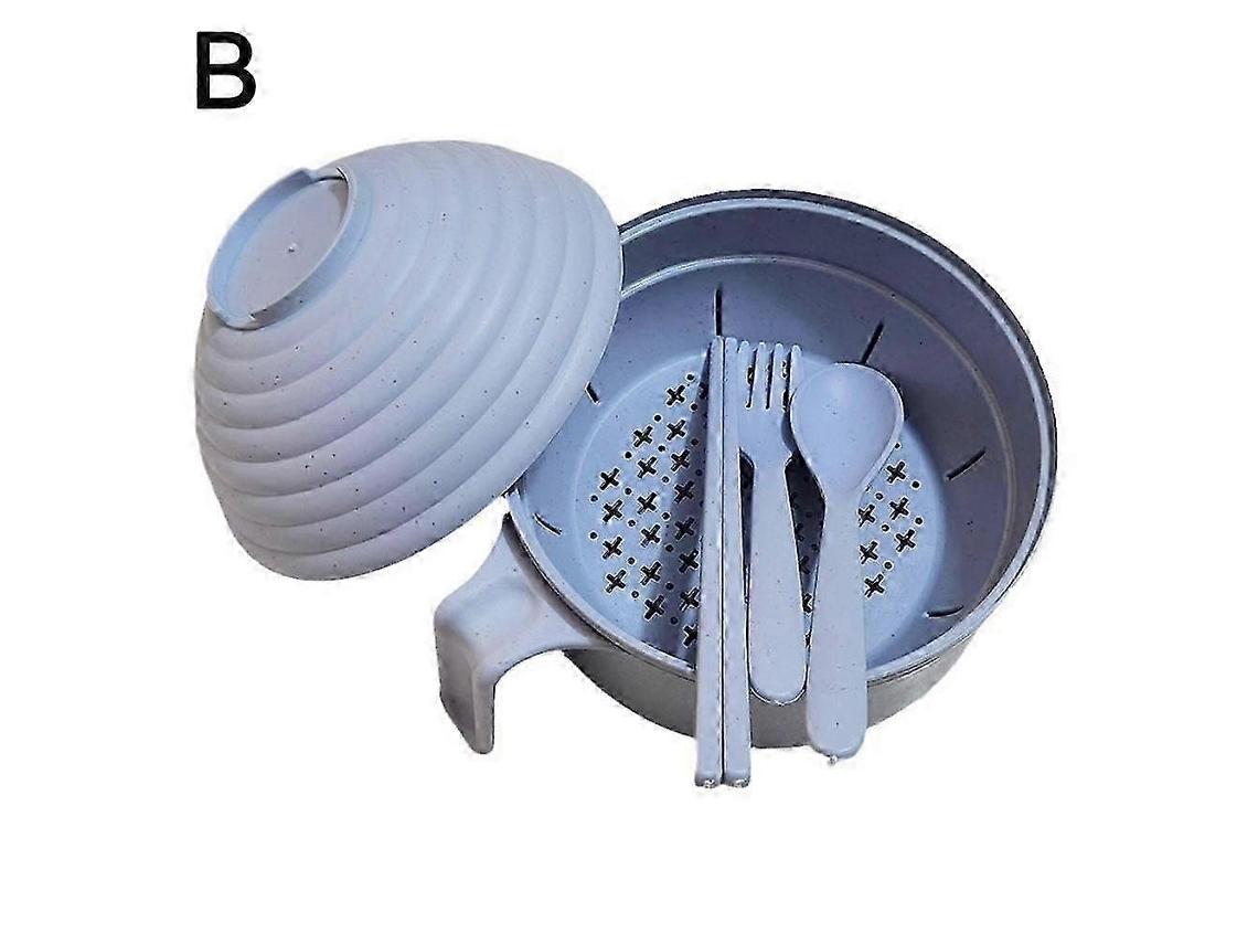 Conjunto 6 Tigelas Para Macarrão De Palha De Trigo