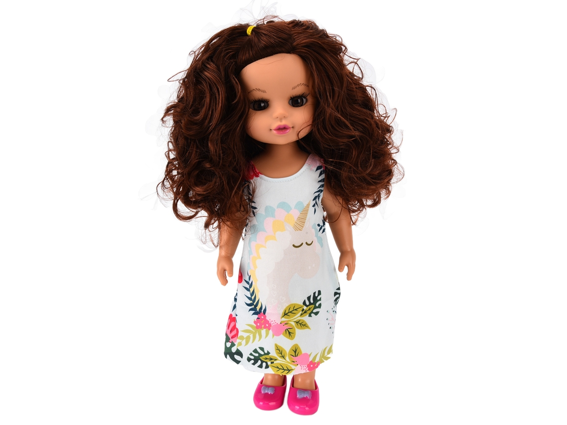 Mali boneca de Menina Branca Realista 14pol Vestível Vinil Brinquedo Presente Aniversário
