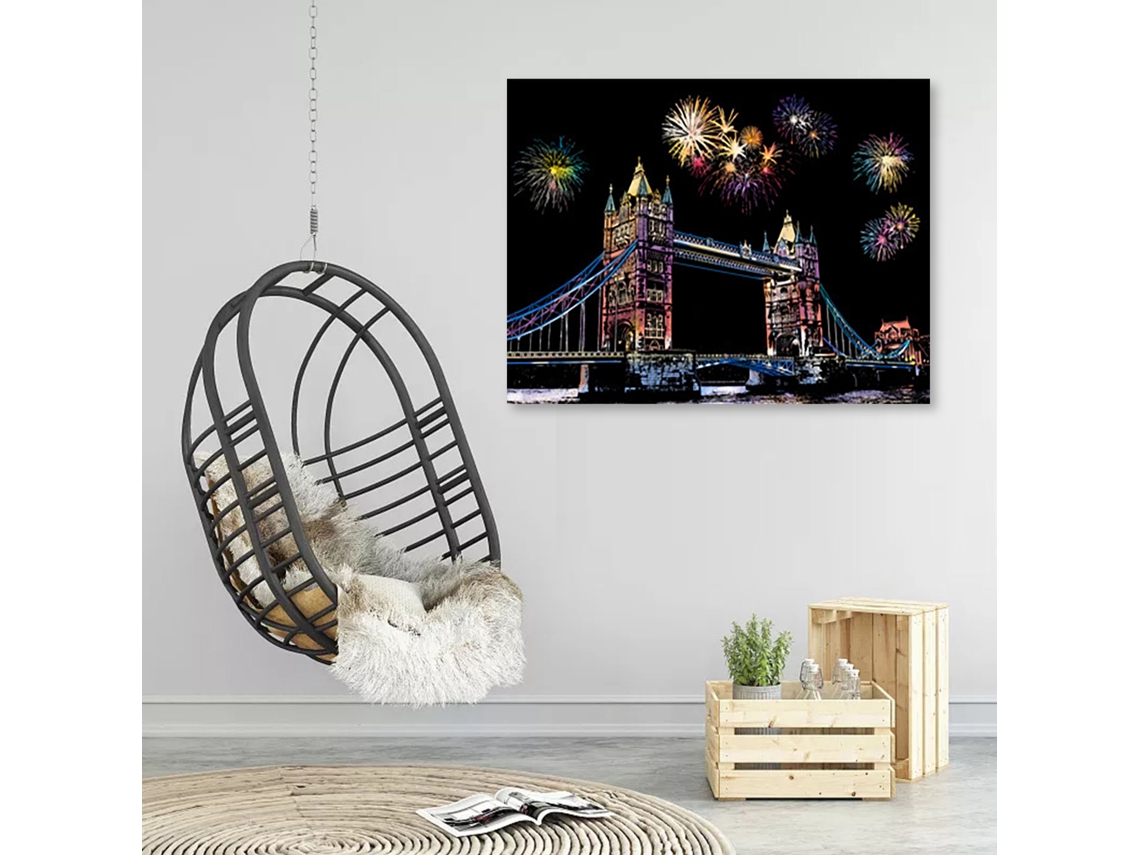 4 Folhas De Papel De Rayas Para Diy Manuais Cartão A4 Branco Quadro Paisagem Pintura Com Rayas Cidade Bonita