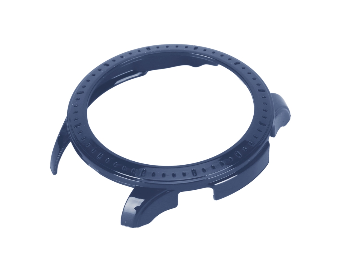 Capinha Protetora Anti Impacto Para Amazfit Gtr 4 Tela Azul Anti Risco