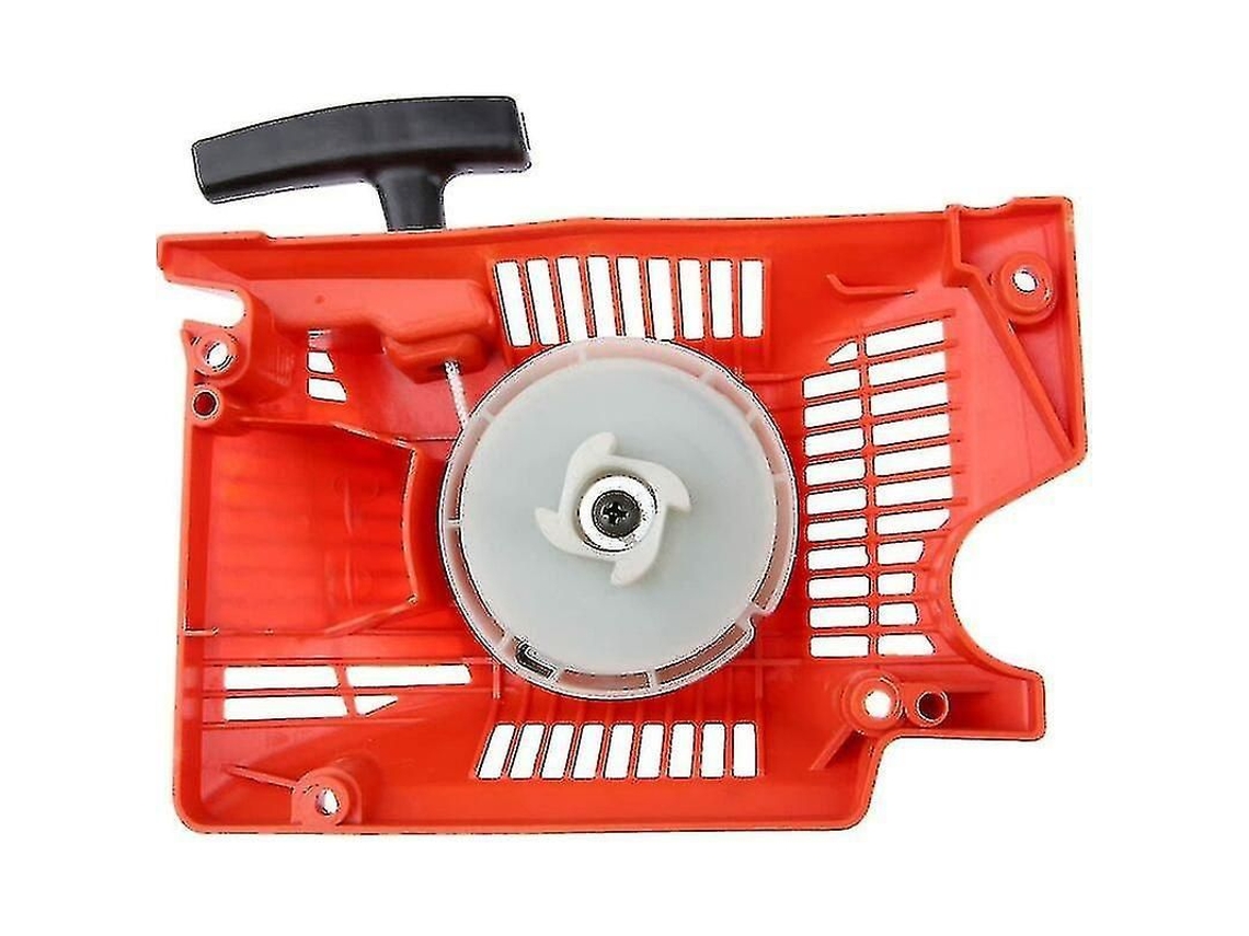 Partida De Retroceso Individual Para Motosierra China 4500 5200 5800 45cc 52cc 58cc Rojo
