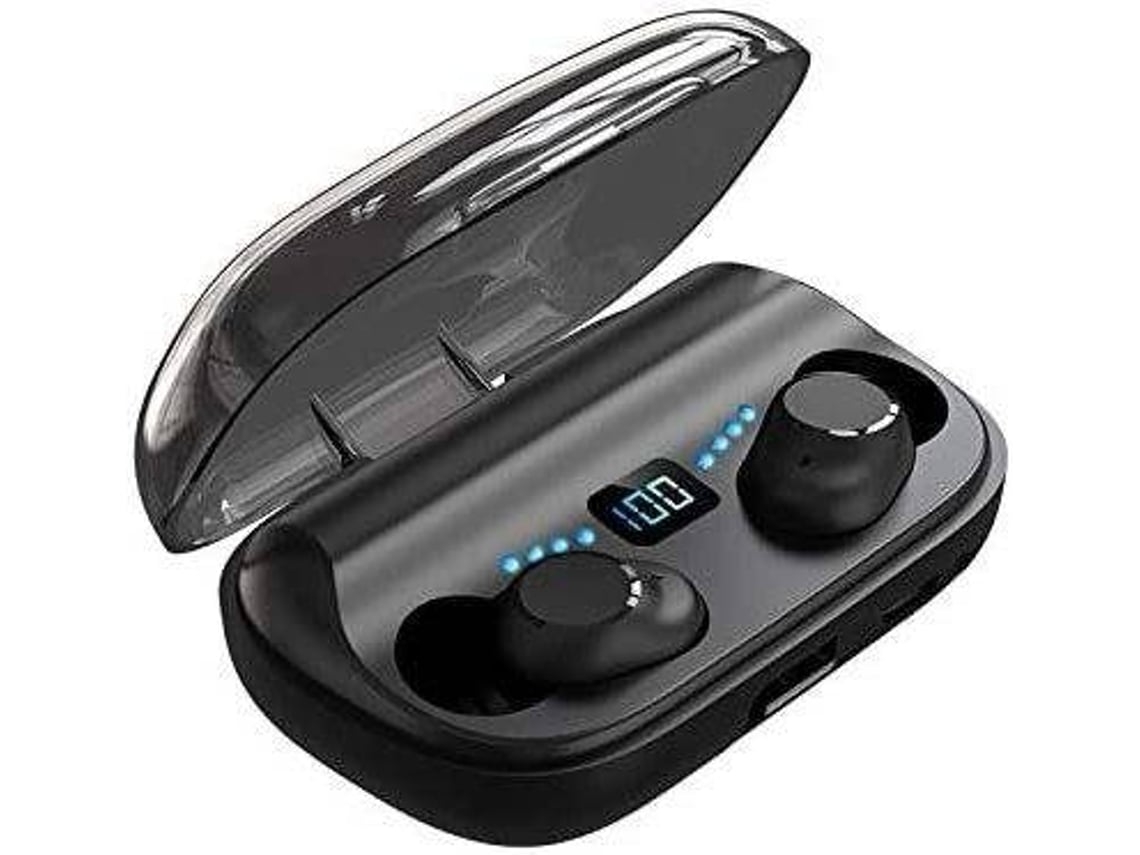 Auriculares Bluetooth True Wireless ENZONS  Tws Estéreo Sem Fio Verdadeiros com Cancelamento de Ruído 5.0 a Bateria Grande P