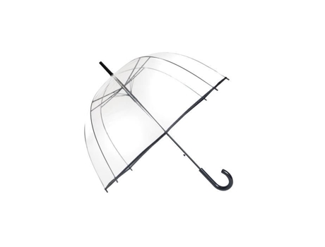 Guarda-Chuva Unissexo SMATI Simples Acabamento Colorless Preto (e 83 cm)