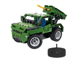 Kit De Construção De Carro Militar Rc 2 Em 1 364 Peças. Im.master
