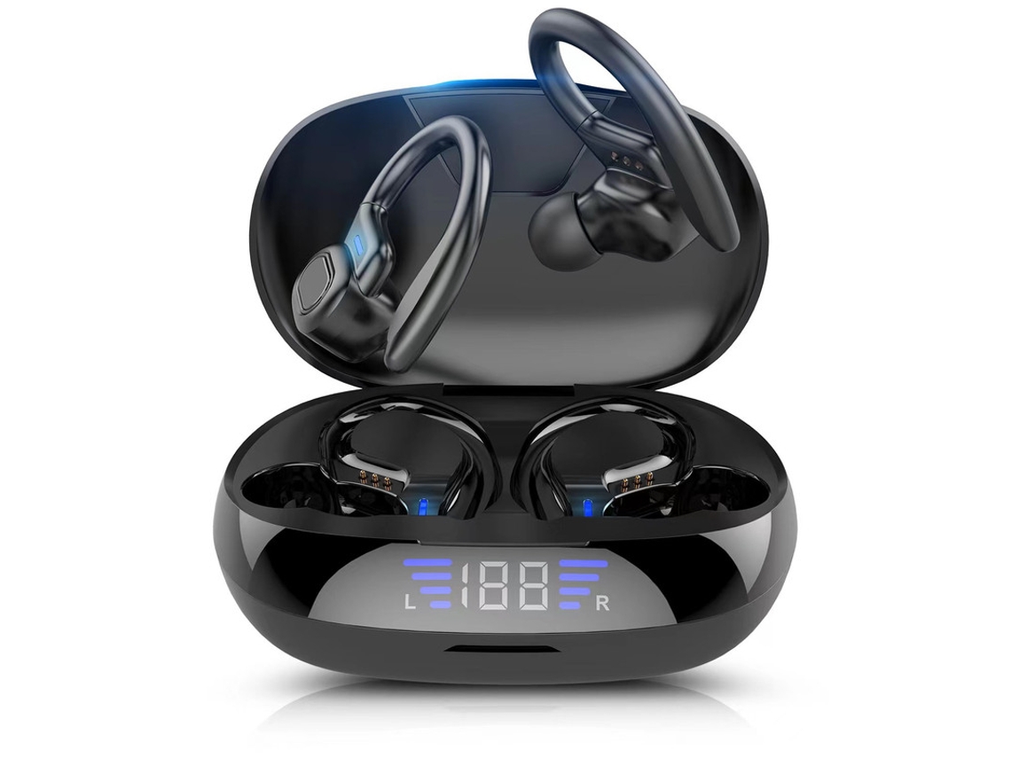 Fones de Ouvido Sem Fio Bluetooth 5.3 JIAPEI com Microfone HD e Estéreo à Prova D'água