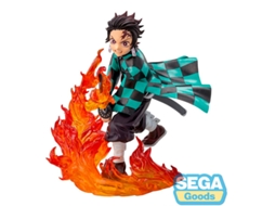 Demon Slayer Kimetsu No Yaiba Tanjiro Kamado Figura 17cm Sega Goods