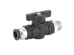 Válvula Manual Neumática Conector Rápido 8mm Rosca Bspp Macho Bc8 03