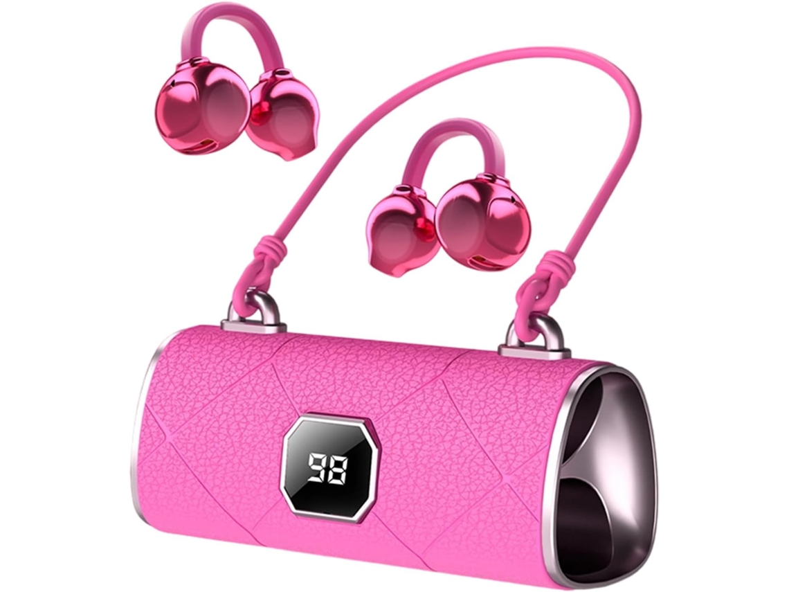Fones De Ouvido Com Clipe, Sem Fio, Com Cancelamento De Ruído, Confortáveis E Acessórios De Moda