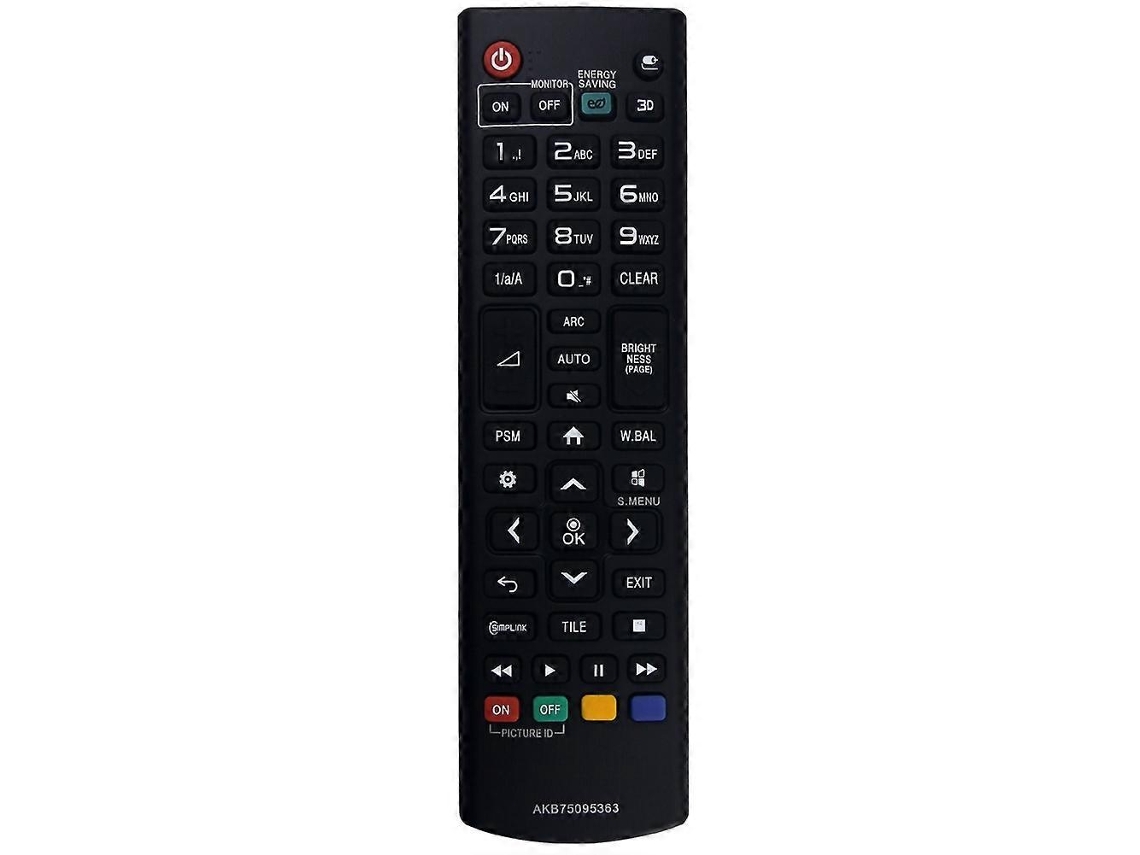 Comando À Distância De Substituição Para Akb75095363 Lg Tv 32ta3e 43ta3e 49ta3e 55ta3e 32sm5b 43sm3b 43sm5b 49sm3b 49sm5b 55sm3b 55sm5b 65sm5b