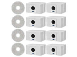 Kit de Acessórios para Deebot T20 Omni/ X1 E, Incluindo Sacos para Aspirador de Pó, Panos de Limpeza e Peças para Aspirador Robô BRILVIBERA