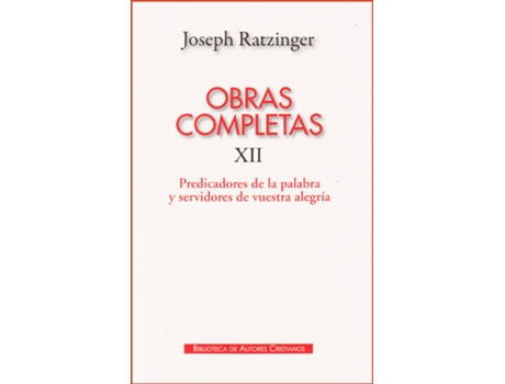 Livro Obras Completas.(XII) de Joséh Ratzinger