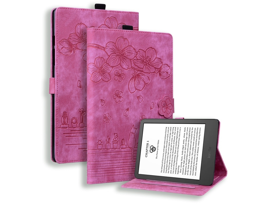 Elysve Capa Para Tablet 7 Polegadas, Com Compartimento Para Cartões, Anti-impacto Color 8 (12th Generation), Para Kindle Paperwhite 2024