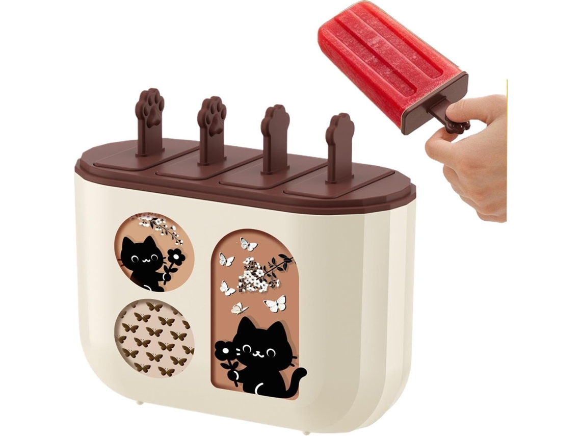 Formas De Picolé Reutilizáveis Para Freezer Faça Você Mesmo Design Fácil