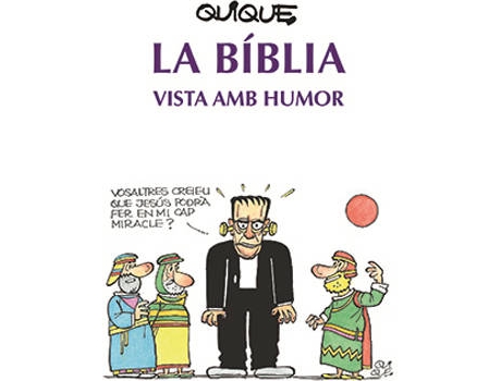 Livro La Bíblia Vista Amb Humor de Enric Quique Arenós Cortés (Catalão)
