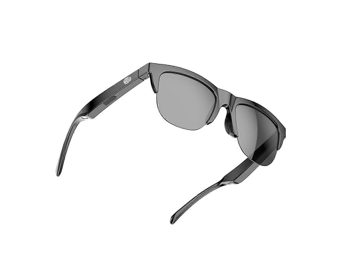 Óculos inteligentes com tradução por IA, IP4, Bluetooth, chamadas e fones de ouvido com proteção UV.