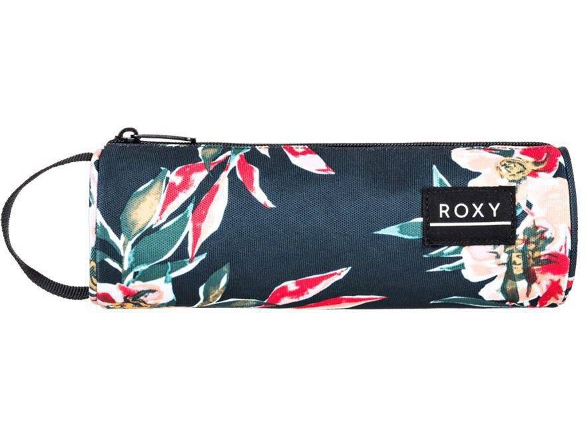 Estojo ROXY Off Wall Floral (Azul - 5x23x8.5 cm)