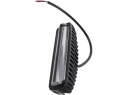 Luz De Trabalho Led Compacta 30w Em Plástico Preto, Luzes Vermelhas Antirreflexo Para Áreas De Trabalho Veículos E