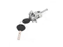 Cilindro De Fechadura Da Porta Dianteira Esquerda/direita Para Bmw E46 Série 3 2001-2006 Com 2 Chaves 51217019975 Plata