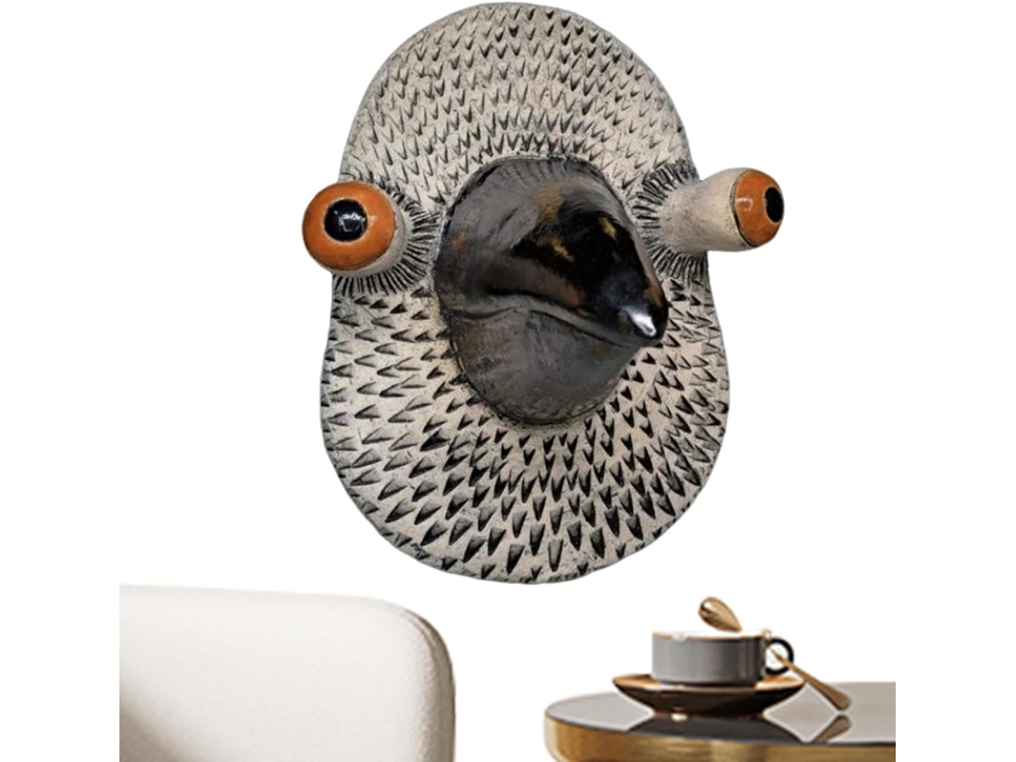Decoração De Parede Em Formato De Pássaro Estatueta De Animal Em Resina Decoração De Parede Es Gokoco