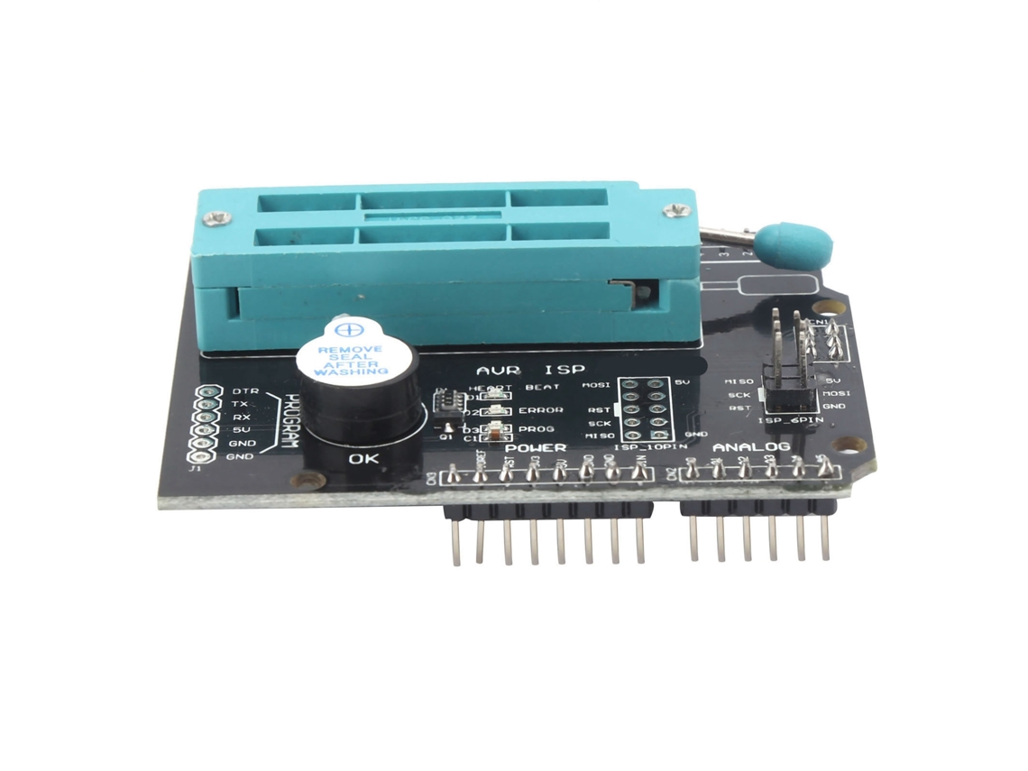 Placa de Desenvolvimento Programador com Buzzer, Led e Módulo Transceptor para R3 Dc5v