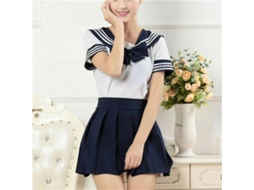 2026 traje de Colegio Marinero para Chicas Uniforme Anime Cosplay Mujer Tfn L