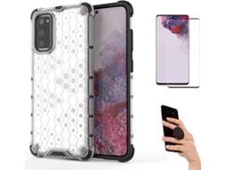 Kit Capa e Película Samsung S20 Flexguard Rumble Y Popsocket
