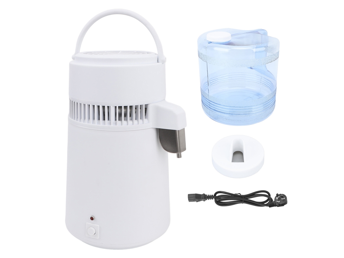 Destilador de água automático 750W inox 4L com desligamento automático LAXISCREED