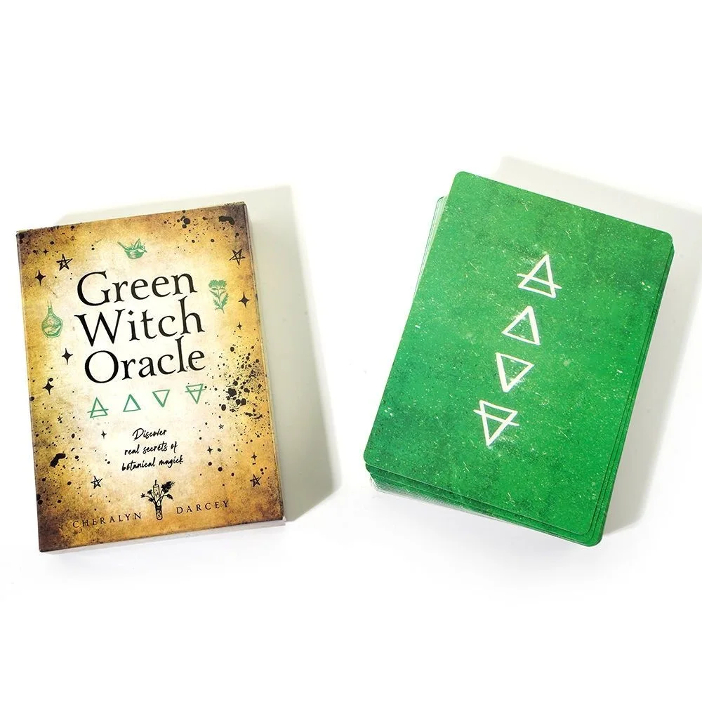 Cartas Oráculo Da Bruxa Verde: Revelando Os Verdadeiros Segredos Da Magia Natural Em Um Jogo De Tarô