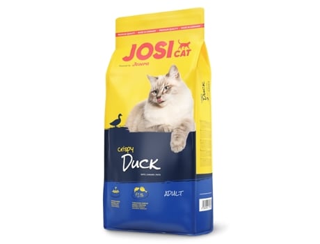 Alimento JOSICAT Crispy Duck Gato Adulto (Quantidade: 18 K g)