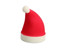 Esponja De Maquillaje Gorro De Navidad Para Uso Húmedo Y Seco