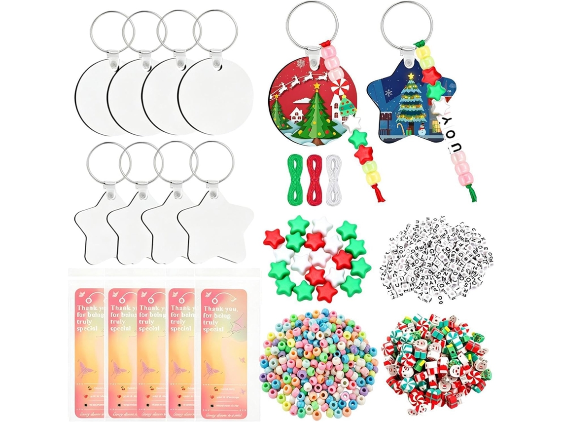 Chaveiro De Natal, Para Criar Presentes, Para Complementar Bolsas