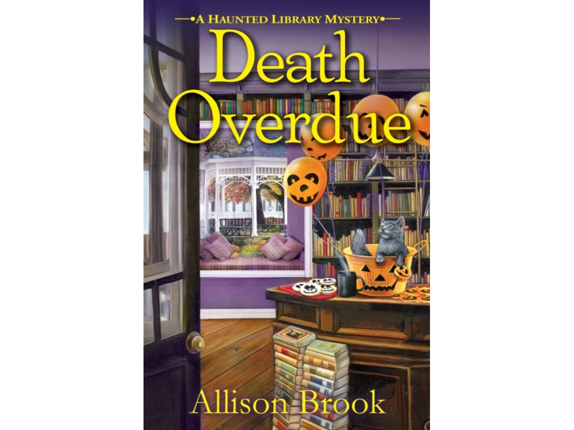 Livro Death Overdue de Allison Brook (Inglês)