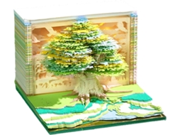 Calendrier 3d 2027 Bloco De Notas Em Forma De Árvore Com Luz Led