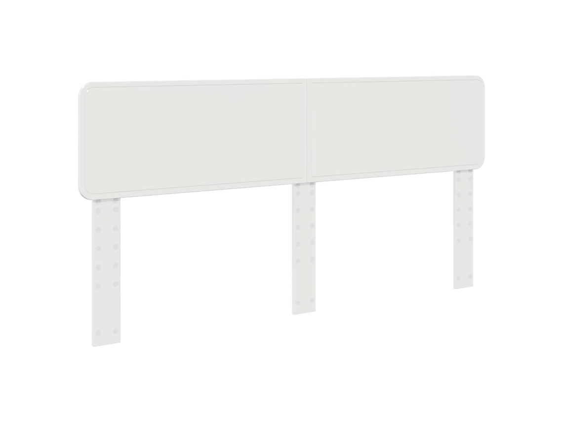 Cabeceira Branco com Cabeceira Madeira Processada 200 cm MAISON EXCLUSIVE
