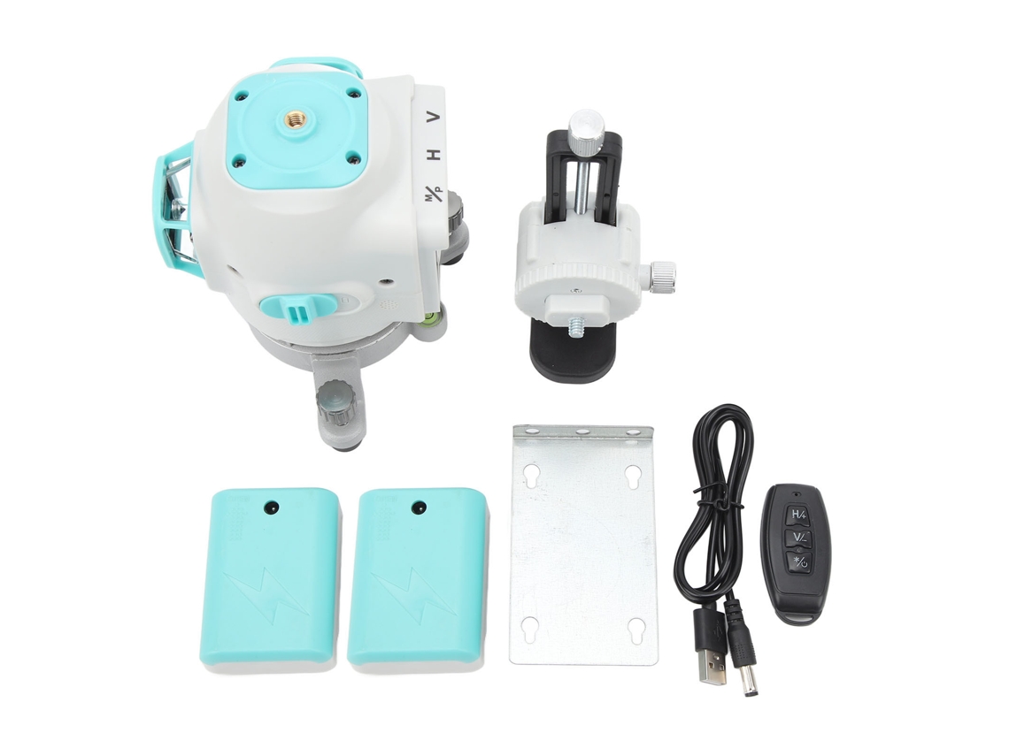 Nível Laser Verde Laxiscreed Com 12 Linhas, Controlo Por App E Proteção Ip54 Para Máxima Precisão