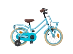 Vidaxl Bicicleta Infantil 14 Polegadas Para 3 A 5 Anos Azul-claro