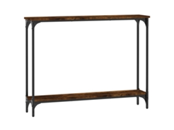 Console Table, Console Tables Vidaxl Marrom Madeira Processada (n/a)