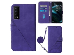 Purple2026 For Tcl Stylus 5g Crossbody 3d Embossed Flip Leather Phone Case
