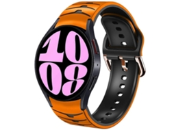 Pulseira De Relógio De Silicone Com Textura Curva