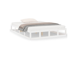 Bed Frame, Bed Frames Vidaxl Branco Madeira (180 X 200 Cm)